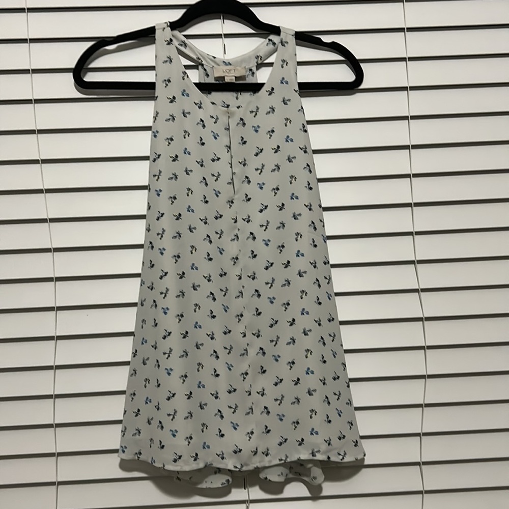 Loft large printed top
